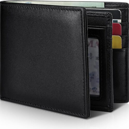 Top Grain Genuine Leather Bifold Wallet